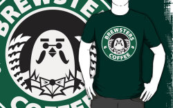 euphi:  I just ordered this &ldquo;Brewsters Coffee&rdquo; t-shirt from RedBubble. (⌒▽⌒)☆   PLEASE SOMEONE BUY ME THIS THING