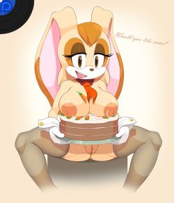 fandoms-females:  Racy Post #1 - Some Vanilla With Your Carrot Cake  Vanilla carrot cake~ &lt; |D’‘‘‘