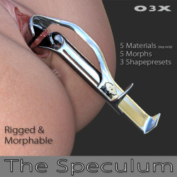  You want to make a gynecological examination or you like medical fetish? Then this versatile speculum is right for you!  Ready to inspect in Daz Studio 4.9 and up! Check the link for more! The Speculum  http://renderoti.ca/The-Speculum
