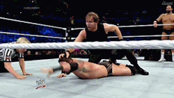 ironshrink:  iloveunreachablemenwaytoomuch:  ironshrink:  iloveunreachablemenwaytoomuch:  Smackdown 4/25/14 —- Part 4 of 6  biased gif set. lol. I love both these men… ugh! I can’t.  damn, is it really that predictable? haha ;D  lol. 