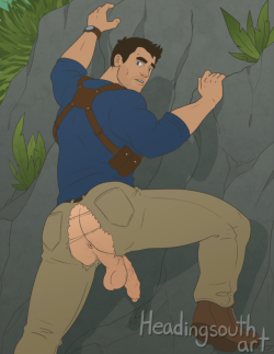 headingsouthart:  Nathan Drake &gt;:3_You can support me on Patreon if you want for all the cummies &gt;:3