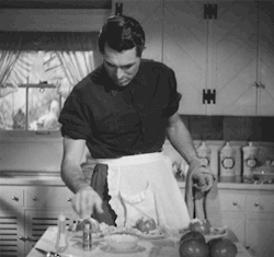 peth: matinee-moustache:  Cary Grant is making you breakfast.  suddenly so very very hungry…. 