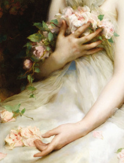  Jeune Femme, detail - Etienne Adolphe Piot 