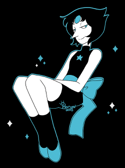 Black Pearl ~boredom doodle that I turned into a design, get it on a shirt or print here