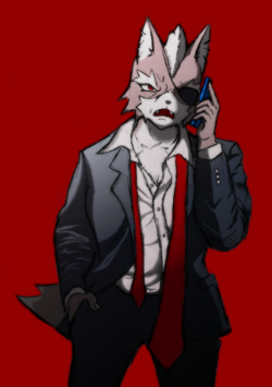 supersmashspacies:  Wolf O’Donnell | What is it, I’m busy. 