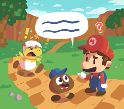 tubartist:  My complete Paper Mario set, with all of the partners!Paper Mario is one of my favorite games of all time, and I’ve been replaying it recently. Thank you for going down memory lane with me!