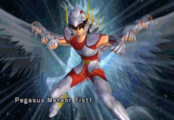  Pegasus Meteor Fist - Seinto Seiya: Sankuchuari Juu Ni Kyuu Hen - PS2 - 2005  