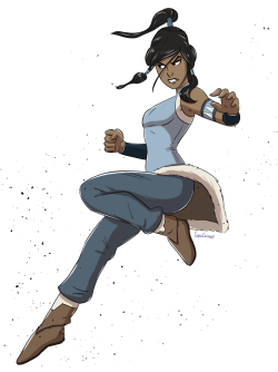 Korra, commissioned by a patreon member!