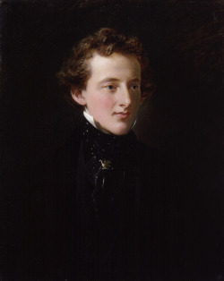 ladnkilt:  IN CLASSICAL AND MODERN ART…  THE BEAUTIFUL FACE OF THE HANDSOME YOUNG MALE!Leslie, Charles Robert, “Sir John Everett Millias, First Baronet,” Oil On Canvas, 1840s.The Male Form… In Photography, Art, Architecture, Decor, Style, And