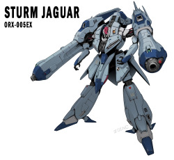 jump-gate:  ORX-005EX Sturm Jaguar by: ZionC