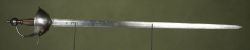 art-of-swords:  Spanish Bilbo Sword Dated: circa 1700 Culture: Spanish, probably Toledo Medium: steel, wood Because of the inscriptions on the blade a crowned “R” (probably the maker’s mark), the letter “C” followed by the roman number “IV”