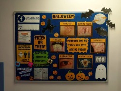 God bless Derwent Clinic, and their charming yet horrific Halloween themed display! #gettestedkids #knowyourstatus  https://www.instagram.com/p/BphFiZDgnyk/?utm_source=ig_tumblr_share&amp;igshid=16kqgr97uo76i