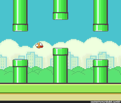 oestranhomundodek:  Flappy Bird   R.I.P Flappy Bird