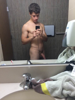straightdudesnudes:  Jason is the hottest 18 year old I’ve ever chatted with. Squirted his man juice everywhere in a video he sent me, even on his face (he started to scream “ew” afterwards). Definition of young, dumb, and full of cum.