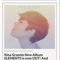 Did you grab your copy already? &ldquo;Elements&rdquo; album by @kinagrannis is out now!   #bonafidepanda #newpost #instagood #latestupdate #articlepost #sharewithfriends #instago #instacool #igers   Follow for more awesome posts! Bonafidepanda.com