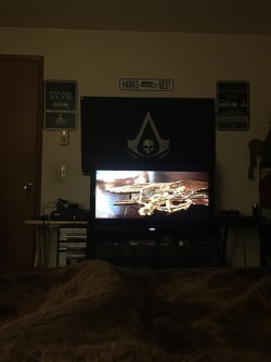Rearranged my room some now time to relax and watch a badass movie