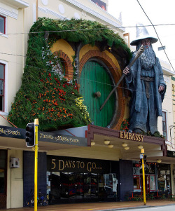 The Embassy Cinema in Wellington, where the world premiere of “The Hobbit: An Unexpected Journey” takes place on Wednesday 12Dec2012