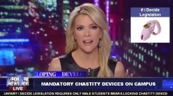 6-829996:  celebrityfemdom:  Bella Thorne promoting the controversial  new “I Decide” ruling requiring mandatory chastity for male students as reported on Fox news.   Critics of the new ruling say it unfairly punishes innocent male students but women’s