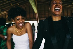 414lilj:  wlweddings:  Rebecca &amp; Meeka by  Corey Torpie Photography, seen on Offbeat Bride  I can’t wait to get married to Ashley man. I’m jealous.