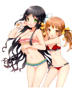 kuzira8:  bikini cleavage cuteg kannagi miyabi kono naka ni hitori imouto ga iru! loli swimsuits tsuruma konoe | yande.re