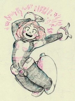grimphantom2: vertigheist:  Inktober #3  Drew Ochako for day 3~  Wasn’t able to upload this yesterday, so I’m uploading this today along with 4.  Nice =3 