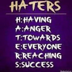 Haters gonna hate. So what&hellip;. #hate #instaphoto