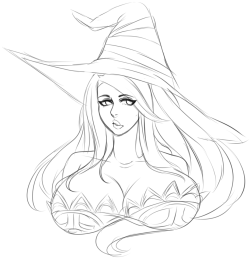 A sorceress I will probably finish later! 