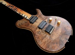 glorifiedguitars: Stone Wolf Guitars Nova Carved Claro Walnut  [Price: £2,000/Ū,625]  Glorified Guitars Links: InstagramYouTube  