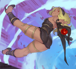 norasuko-safe: Decided to finihs that sketch so here’s fanart of the lovely Kat from Gravity Rush! You can check out the drawing process on my YouTube channel: https://youtu.be/y50O3dIW5XE Patreon / Twitter / Pixiv 