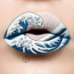 mymodernmet:  Makeup Artist Uses Her Lips as a Canvas for Elaborate Works of Art 