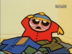 kablamzamwowpowpowpow:  That moment when someone brings it to your attention that Blossom was dressed as Eric Cartman in an episode of PPG.