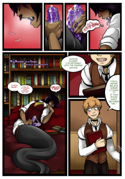 dcsart:  My Master is a Naga – Page 1 Next Page  Hello everyone! I am very proud to present the very first page of my new comic!! I’m only able to make this comic happen thanks to my wonderful Patreons! If you like this comic, please consider becoming