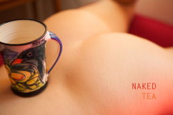 naked-tea:Birds love Naked Tea :) Organic Earl Grey with a dash of milk. Doe by Philip Werner for Naked-Tea January 2015 Naked Tea | Submit to Naked Tea 