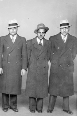 thisblogofours:  Vito “Chicken Head” Gurino (member of murder Inc), Anthony Varrichio and Larry Mazzarise.