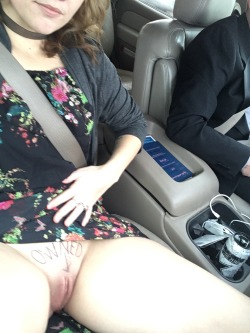 master-of-dirty-scorpio22:Took my slave to a wedding today….always give her at least one thing for a constant reminder….today she was lucky enough to have two, her marking of being owned and a nice big butt plug to stretch that ass the entire time