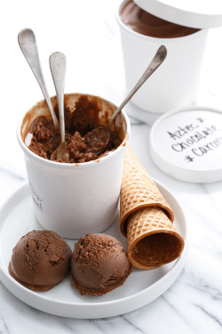fullcravings:Aztec Chocolate Caramel Ice Cream