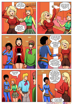 yayfemslash:  archie-edits: Page 10 of “Of Dumb Dumbs and Pussycats,” a Josie and the Pussycats femslash fancomic. Please check out the full size (900 x 1273 pixels) image on my Tumblr page. Click here to read the previous page. 