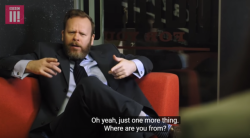 weightandsea:  sandy-butch: awed-frog:  BBC3 Comedy: “Yeah, but where are you really from?”  [Starring Natasha Vasandani &amp; Toby Williams. Written by Tasha Dhanraj &amp; Hannah George. Directed by Hannah George.]    This is why i love BrE so
