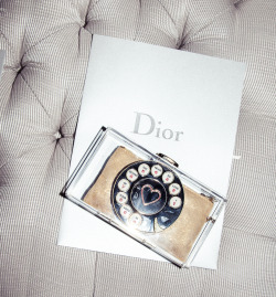 thecoveteur:  Ain’t no dinner like a Dior dinner party, you guys.