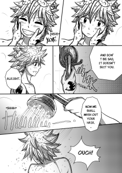 leons-7:  [FAIRY TAIL]  Kissing Bet dj Today, 4 pages.  ( ´ ▽ ` ) Previous page: http://leonstar.tumblr.com/post/95832213516/fairy-tail-kissing-bet-dj-w-3#notes