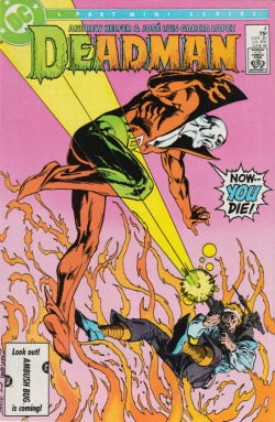 Deadman No. 4 (DC Comics, 1986). Cover art by Jose Luis Garcia Lopez.From Oxfam in Nottingham.