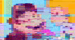 absolute-tripper:  letsglitchit:  Bitcrushed Intel IYUV .avi fileHigh Resolution AlbumMore Glitch ArtHere’s a link to the VST plugin used to make these. Have fun bitcrushing! &lt;3  click to trip