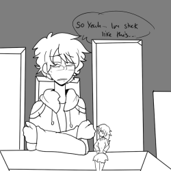 being giant is fun until it starts becoming a pain and now you want to go back to normal but cant.Poor 707 learns that the hard way