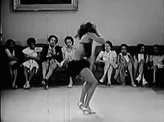 2damnfeisty:  kyleandmaxinesdaughter:  Conseula Harris being a respectable, fully-clothed, non-hip-swinging/booty-shakin’ black woman in two 1938 films. [Gif 1] [Gif 2]  that first gif»»»