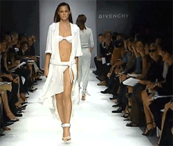 supermodelgif:  Mini Andén for Givenchy 