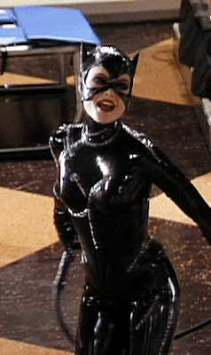 justiceleague:  Michelle Pfeiffer behind the scenes of Batman Returns (1992)