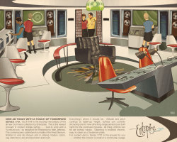 gameraboy: Star Trek Reimagined by Matt Wiley Star Trek posters designed like vintage advertising. 
