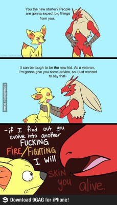 Blaziken, stop picking on the little nablets.