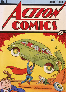 75 YEARS AGO TODAY |4/18/38| The first Superman comic was published by Action Comics. PEEP GAME: Superman Still Going (Very) Strong at 75 (via @nytimes) 