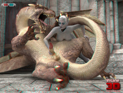 insane3d:  The Magical Pussy [anaglyph]